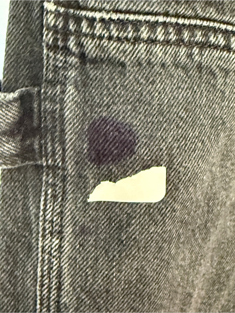 Agolde Neri Cargo Jeans Black wash Wide Leg Utility 25483 - Picture 7 of 16